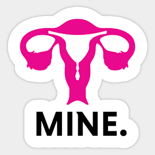 Mine. Sticker